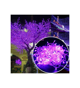 10 METRE PEMBE LED IŞIK PEMBE YILBAŞI AĞACI IŞIĞI 100 LED LAMBALI FİŞLİ 220V NOEL IŞIĞI YILBAŞI IŞIĞI PEMBE