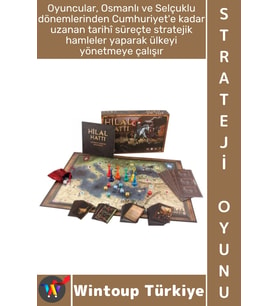#Oyun Eğitici Osmanlı Selçuklu Cumhuriyet Türk Tarihi Eskitme Görünümlü Strateji Oyunu Hilal Hattı