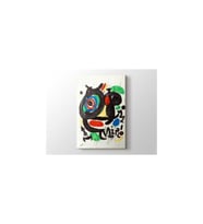 DBSanatevi Joan Miro Exposition Sculptures Tablo 40 X 60 Cm