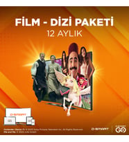 D-Smart Go Film Dizi Paketi 12 Aylık