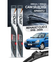 Renault Clio 2 1998-2005 Uyumlu Silecek Takımı 530MM/450MM