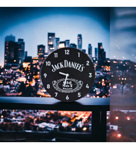 Jack Daniels Duvar Saati