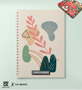 Kişiye Özel Hediye Kutusunda Co Notes Marka Noktalı Defter - Bullet Journal GDTK-906125