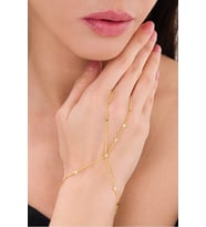 14 K Gold Kaplama 925 Ayar Gümüş Ince Pullu Şahmeran