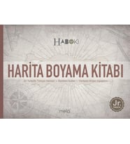 Harita Boyama Kitabı 20 Tematik Türkiye Haritası