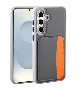 Samsung Galaxy A26 Uyumlu Kılıf Kartlıklı Zore X-Kart Silikon Kapak