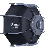 30cm Mini Bowens Montajlı ve Izgaralı Sekizgen Softbox
