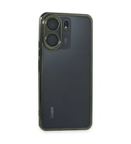 Xiaomi Redmi 13c Kılıf Razer Lensli Silikon - Yeşil