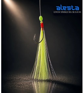 ALESTA LEMON SPARKLE RIG X0262 5 KÖSTEKLİ HAZIR TAKIM 0.40MM NO:6 İĞNE