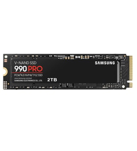 SAMSUNG 2TB 990 pro MZ-V9P2T0BW 7450- 6900MB/s M2 PCIe NVMe Gen4 SSD