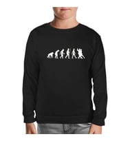 Dance Evoloution Siyah Çocuk Sweatshirt