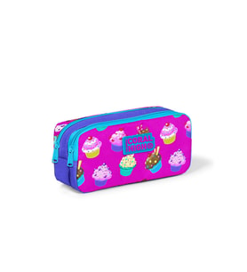 Coral High Kids Pembe Lavanta İki Bölmeli Kalem Çantası 22198