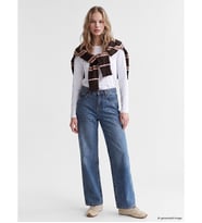 LCW Vision İndigo Wideleg Kadın Jean Pantolon