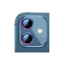 Apple iPhone 12 Mini Uyumlu Zore CL-02 Kamera Lens Koruyucu (Çok Renkli)