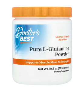 Doctor's Best Pure L-Glutamine Powder 10.6 oz (300 grams)