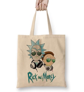 Rick And Morty Dj Bez Çanta Uzun Saplı
