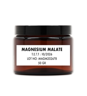 Magnezyum Malat Saf Hammadde 50 Gr