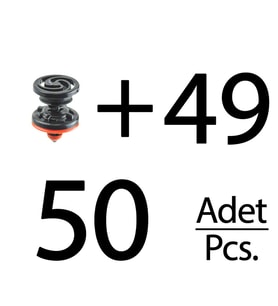 Volkswagen için Döşeme Klipsi- 50 Adet