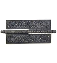 Antika Tarz Dekoratif Pirinç Lüks Okka Menteşe - 20cm, Oksit