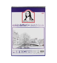 Südor Mona Lisa Telli Eskiz Defteri (Sketch Book) A3 120 gr. 50 yp. 