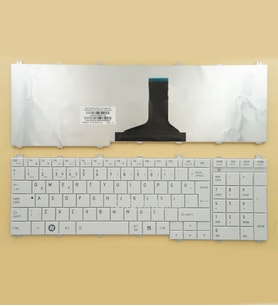 Toshiba Satellite L750D-18F C75-A-10R Klavye Türkçe Beyaz