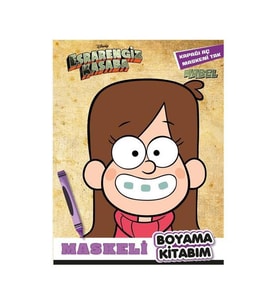Disney Esrarengiz Kasaba Maskeli Boyama Kitabı Mabel Beta Kids
