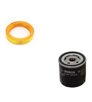 Bosch Filtre Bakım Seti Seat Cordoba 1.6 Benzinli 75 Beygir 1997-2001 Hava + Yağ filtre
