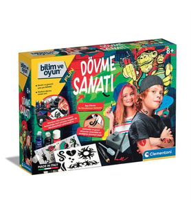 Clementoni Bilim ve Oyun Dövme Sanatı 64329
