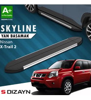 S-Dizayn Nissan X-Trail T31 Skyline Krom Yan Basamak 173 Cm 2007-2014 A+ Kalite