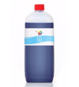 QC HP 38 C9412 C9413 C9414 C9415 C9416 C9417 C9418 C9419 Uy Kartuş Mür LC Pigment-Açık Mavi 1000ml