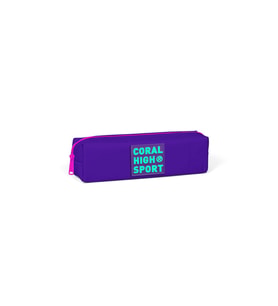 Coral High Sport Mor Tek Bölmeli Kalem Çantası 22348