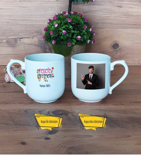 Felsefe Öğretmeni Kupa Bardak Oval Fotoğraflı Öğretmenler Günü Hediyesi