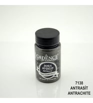 Cadence Dora Hybrid Metallic For Multisurfaces Her Yüzey İçin Akrilik Boya 90 ml. 7138 ANTRASİT 