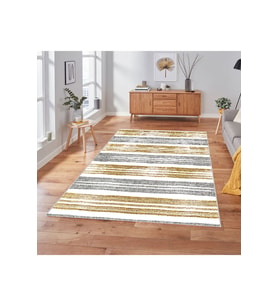 Rovigo Home Dijital Baskı Yıkanabilir Kaymaz Taban Salon Halısı RVG1850-SD127 (Bej)