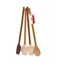 Balsa 4'lü Silikon Mutfak Spatula Kaşık Seti