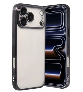 iPhone 17 Pro Razer Lensli Silikon - Siyah