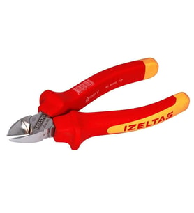 İzeltaş 1000V İzoleli Elektrikçi Yan Keski 160 mm - İzeltaş 3700166160
