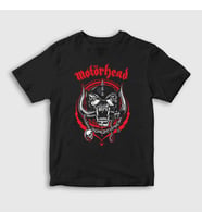 Presmono Unisex Çocuk Siyah Louder Motörhead T-Shirt 68808tt