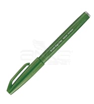 Pentel Brush Sign Pen Fırça Uçlu Kalem Olive Green
