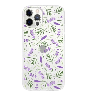 PrintiFy Apple  iPhone 12 Pro ile Uyumlu 1mm Slim Fit Water Color 3 Baskılı Şeffaf  Kılıf