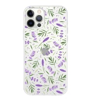 PrintiFy Apple  iPhone 12 Pro ile Uyumlu 1mm Slim Fit Water Color 3 Baskılı Şeffaf  Kılıf
