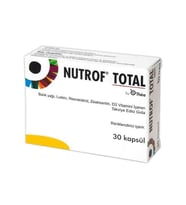 Nutrof Total Balık Yağı, Lutein, Zeaksantin Ve Multivitamin İçeren Takviye Edici Gıda 30 Kapsül