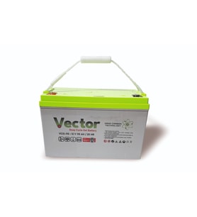 Vector 12 V 110 Ah Amper Jel Akü Deep Cycle Nanocarbon (ÜRETİM YILI: 2026)
