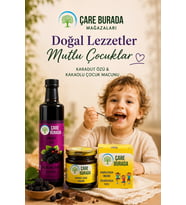 ÇareBurada Karadut Özü 500 ml & Kakaolu Çocuk Macunu 240 gr Çocuklara Özel Avantajlı Set