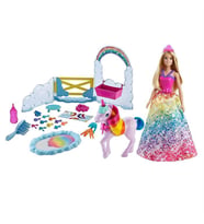Barbie Dreamtopia Bebek ve Tek Boynuzlu At GTG01