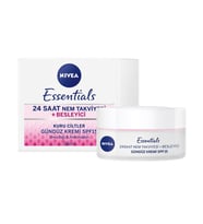 Nivea Essential 24 Saat Nem Takviyesi Besleyici Gündüz Kremi 50ml Kuru Ciltler
