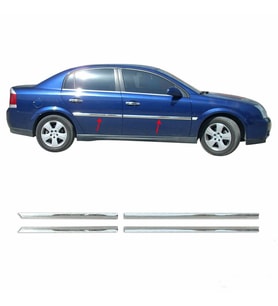 Opel Vectra C Krom Kapı Çıtası Tk 2004 Üzeri Paslanmaz Çelik