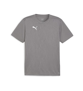 Puma Teamfinal Training Jersey Erkek Futbol Antrenman Tişörtü 65855713 Gri