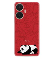 C55 Kılıf Resimli Desenli Silikon Platinium Series Sleeping Panda 1810