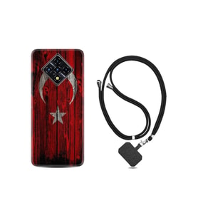 Infinix Zero 8 Kılıf Desenli Silikon Boyun Askılı Şanlı Türk Bayrağı 2 1317